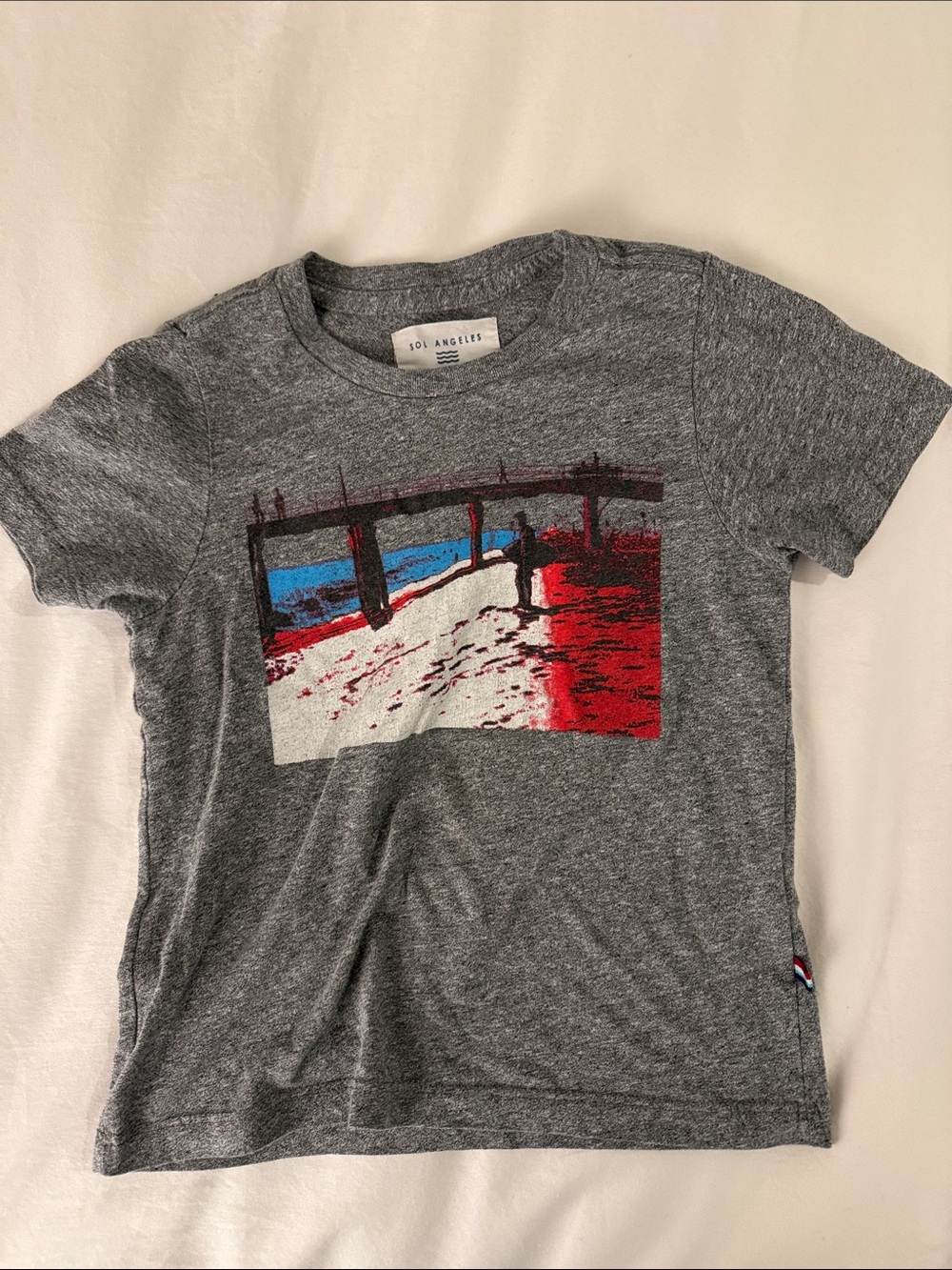 AMAZING LIMITED EDITION SOL ANGELES TEE SHIRT SIZE 6